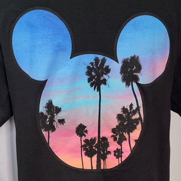 Disney Men's Black Neff Collection Mickey Mouse Short Sleeve T-Shirt Size Medium - Picture 5 of 10